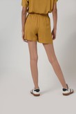 Shorts Curto Resort 2 Curcuma Poplin