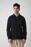 Camisa Manga Longa Hits - Preto Tricoline