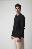 Camisa Manga Longa Hits - Preto Tricoline