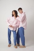 Camisa Oversized  Flávia Rosa Oxford