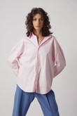 Camisa Oversized  Flávia Rosa Oxford