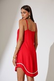 Vestido de Alça Victória Vermelho 