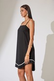 Vestido de Alça Victória Preto 