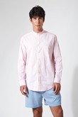 Camisa Gola Padre Freddy Rosa Oxford