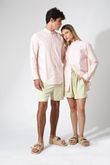 Camisa Gola Padre Milo Belini Oxford