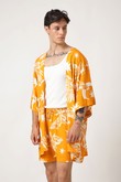 Kimono Estampado Hill Arara Yellow