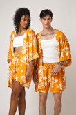 Kimono Estampado Hill Arara Yellow