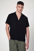 Camisa Pascal Viscose Sarja Preto