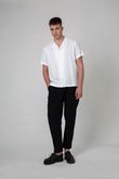 Camisa Pascal Viscose Sarja Branco