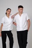 Camisa Pascal Viscose Sarja Branco