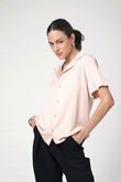 Camisa Pascal Viscose Sarja Rose