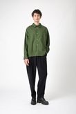 Camisa Oversized Denis Tricoline Verde