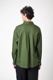 Camisa Oversized Denis Tricoline Verde