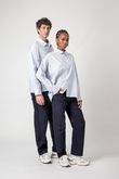 Camisa Oversized Denis Tricoline Listrada