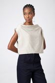 Blusa Assimétrica Nara Crinkle Arena