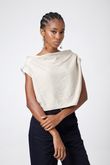 Blusa Assimétrica Nara Crinkle Arena