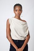 Blusa Assimétrica Nara Crinkle Arena
