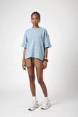 Camiseta Oversized Artie Malha Azul