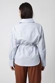 Camisa Kika Tricoline Listrada