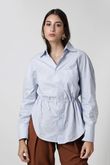 Camisa Kika Tricoline Listrada