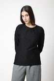 Camiseta manga longa Cassis Tulum Preto