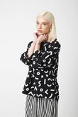 Camiseta Oversized Olive Elements Fundo Preto