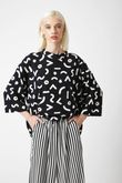 Camiseta Oversized Olive Elements Fundo Preto