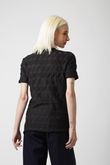 Camiseta Slim Fit Drapeada Salinas Preto