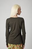 Blusa Manga Longa Mary Verde Militar
