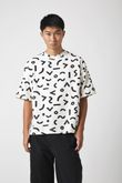 Camiseta Oversized Viny Elements Fundo Off