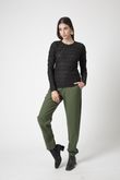 Blusa Manga Longa Com Ziper Cassis 2 Salina Preto