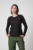 Blusa Manga Longa Com Ziper Cassis 2 Salina Preto