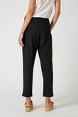 Calça Alfaiataria Pregas Flip Preto Alfaiataria