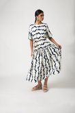 Vestido Franzido Eloisa Mancha Abs