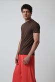 Camiseta Dry Fit Tee X25 Brown 100% Poliamida