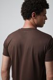 Camiseta Dry Fit Tee X25 Brown 100% Poliamida