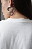 Camiseta Oversized Gola Careca T25 Off White Algodão