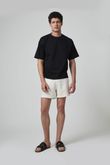 Camiseta Oversized Gola Careca T25 Preto Algodão