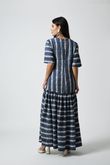 Vestido Franzido Eloisa Dots Manchas Maquinetado