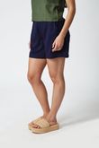 Bermuda Elástico e Com Bolso Faca Kael Navy Viscose