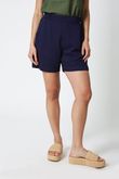 Bermuda Elástico e Com Bolso Faca Kael Navy Viscose