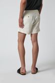 Bermuda Bolso Faca Lud 3 Manteiga Linho