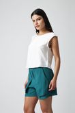 Regata Canoa Tamara Off White Crinkle