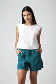 Regata Canoa Tamara Off White Crinkle