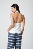 Regata Decote Trapézio Zizi Off White Lyocel