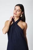 Vestido Curto Olivia Marinho Lyocel