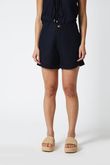 Bermuda Bolso Faca Lud 3 Navy Linho
