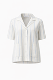 Camisa Com Bolso Tito Listra Natural