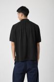Camiseta Polo Manga Raglan Yuri Piquet Preto