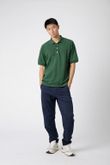 Camiseta Polo Manga Raglan Yuri Malha Verde